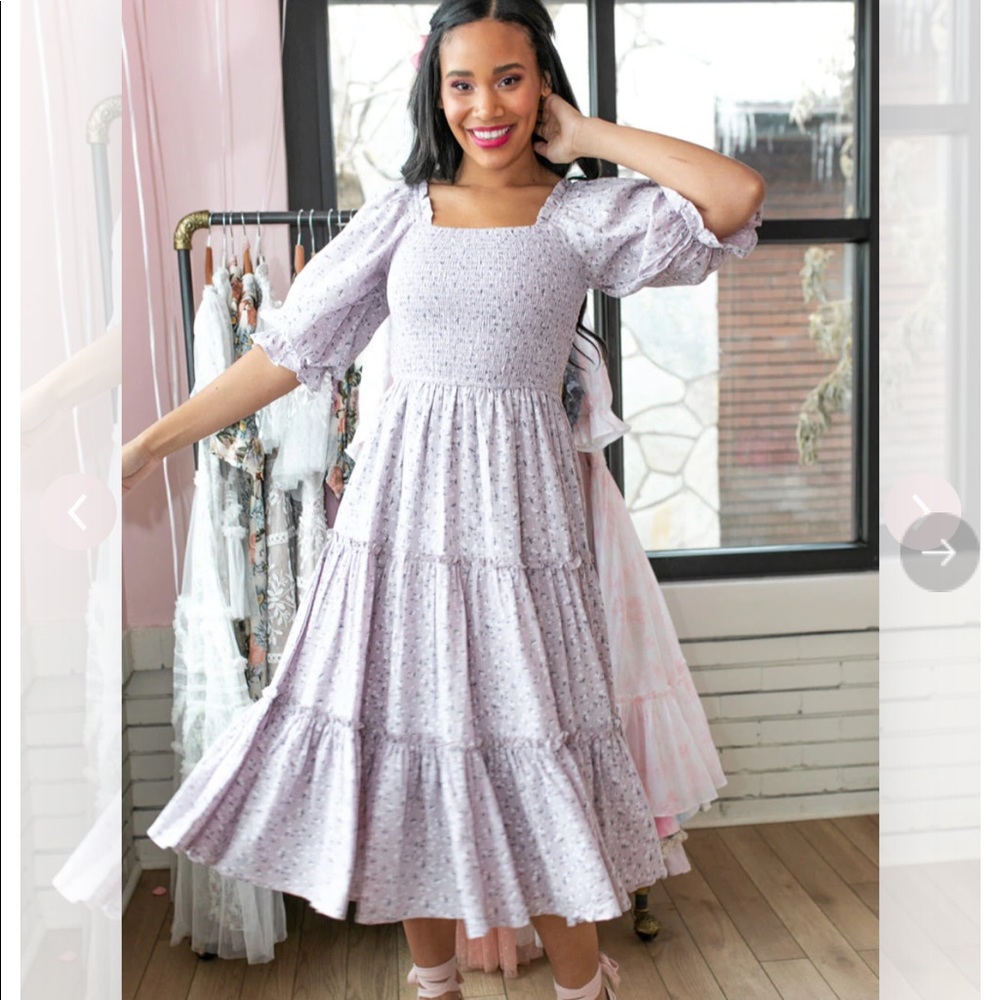 Madeline dress in purple